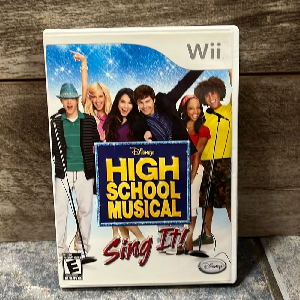 5 for $60 - Disney High School Musical Sing It! Wii game